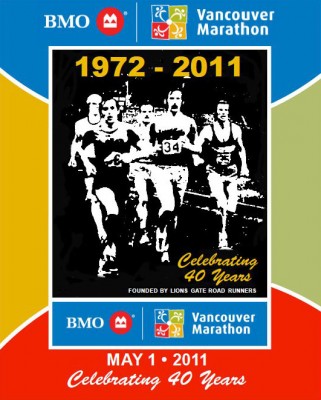 BMO Vancouver marathon poster